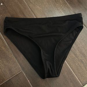 Black bathing suit bottom